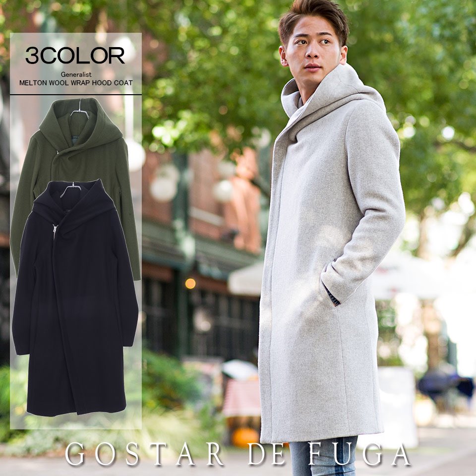 Gostar De Fuga ゴスタ新作登場 メルトンウールのコートは冬の定番となったチェスターコートとフードコートが同時発売 見た目だけでも暖かいボアパーカーは着心地も保温性もバツグン バックパックはpuとナイロンの2タイプです