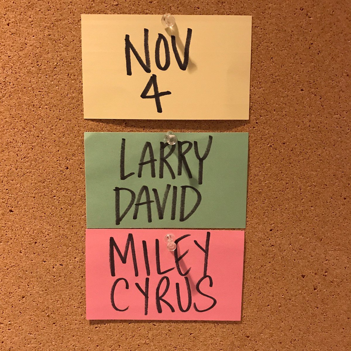 Miley will be a musical guest on SNL on November 4th!