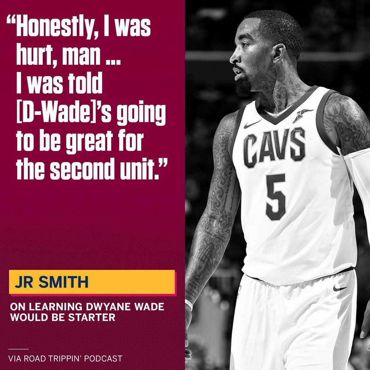 lewisgbent's tweet photo. So you really thought @DwyaneWade was the one going to take the back seat......emmmm play ball lol #nba #CavsNation #henneythingspossible https://t.co/5Gcni7Ct9B