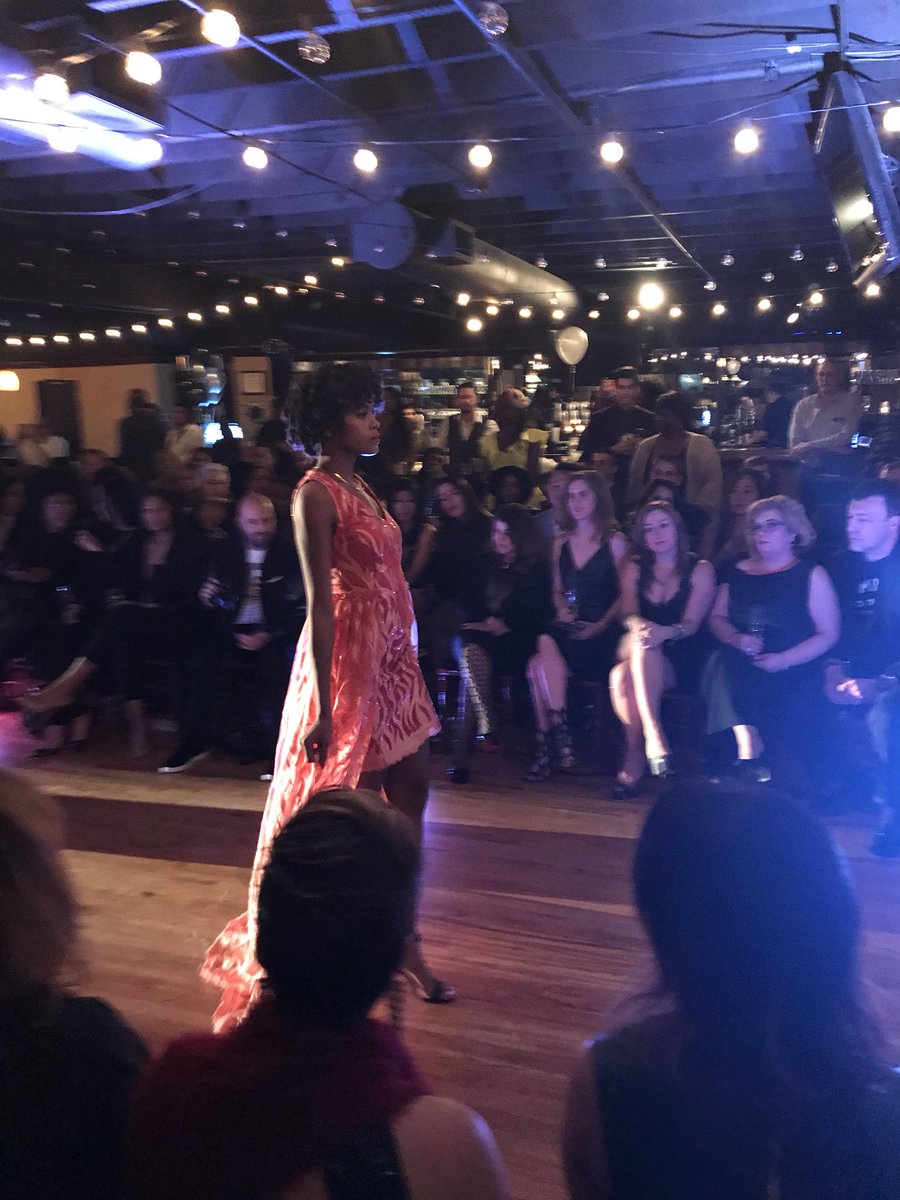 that206boy's tweet image. Daija at Seattle Fashion Week