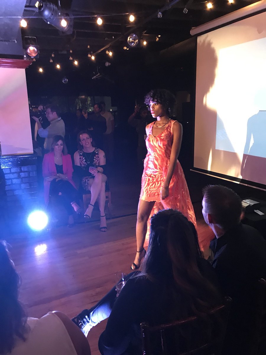 that206boy's tweet image. Daija at Seattle Fashion Week