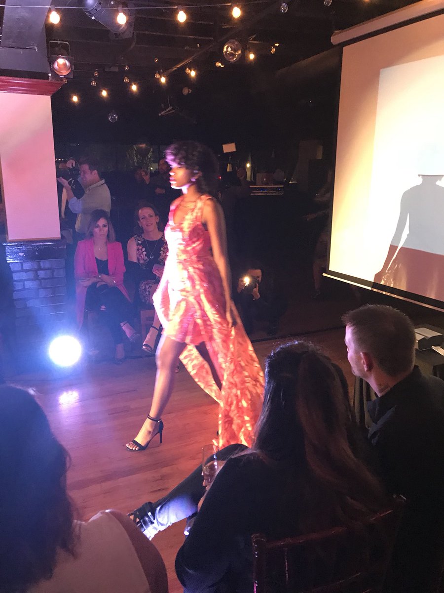 that206boy's tweet image. Daija at Seattle Fashion Week