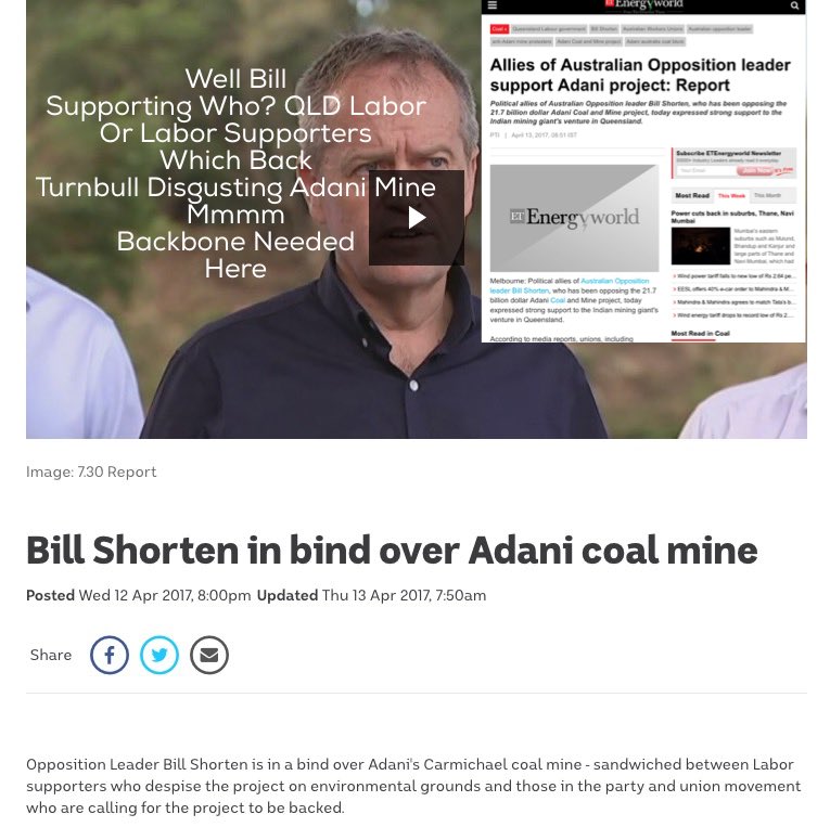 cappya6o6's tweet image. He Can't speak on Adani Qld Labor and Unions want Adani Jobs #InABind #NeedsToGetBackBone
