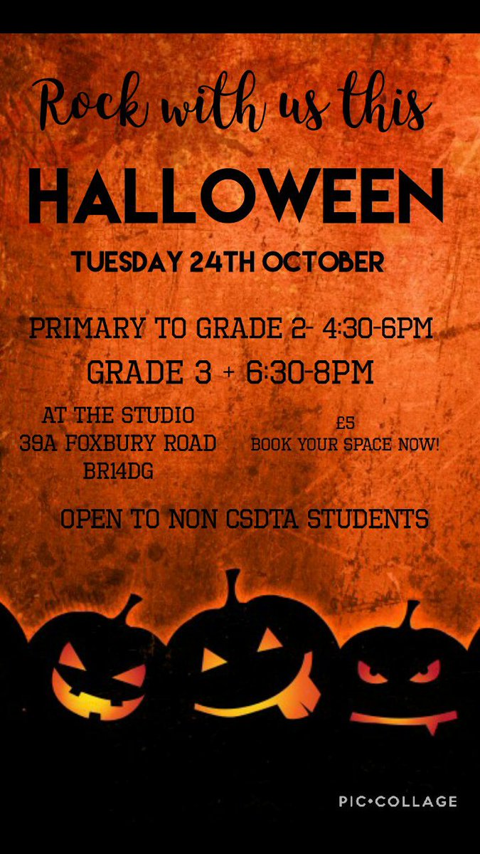 Halloween fun during half term! Book your space with us. @MumsnetBromley <a href="/GrapevineDawn/">fulbody</a> <a href="/VisitChis/">Visit Chislehurst</a> <a href="/Bromleyapp/">Bromley App</a>