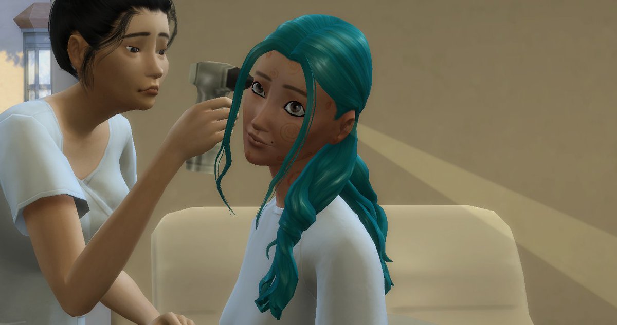 Sims4Creative's tweet photo. ¡La carrera de medicina de @LosSimsES me encanta por cosas como estas! https://t.co/0I9xHolzJb