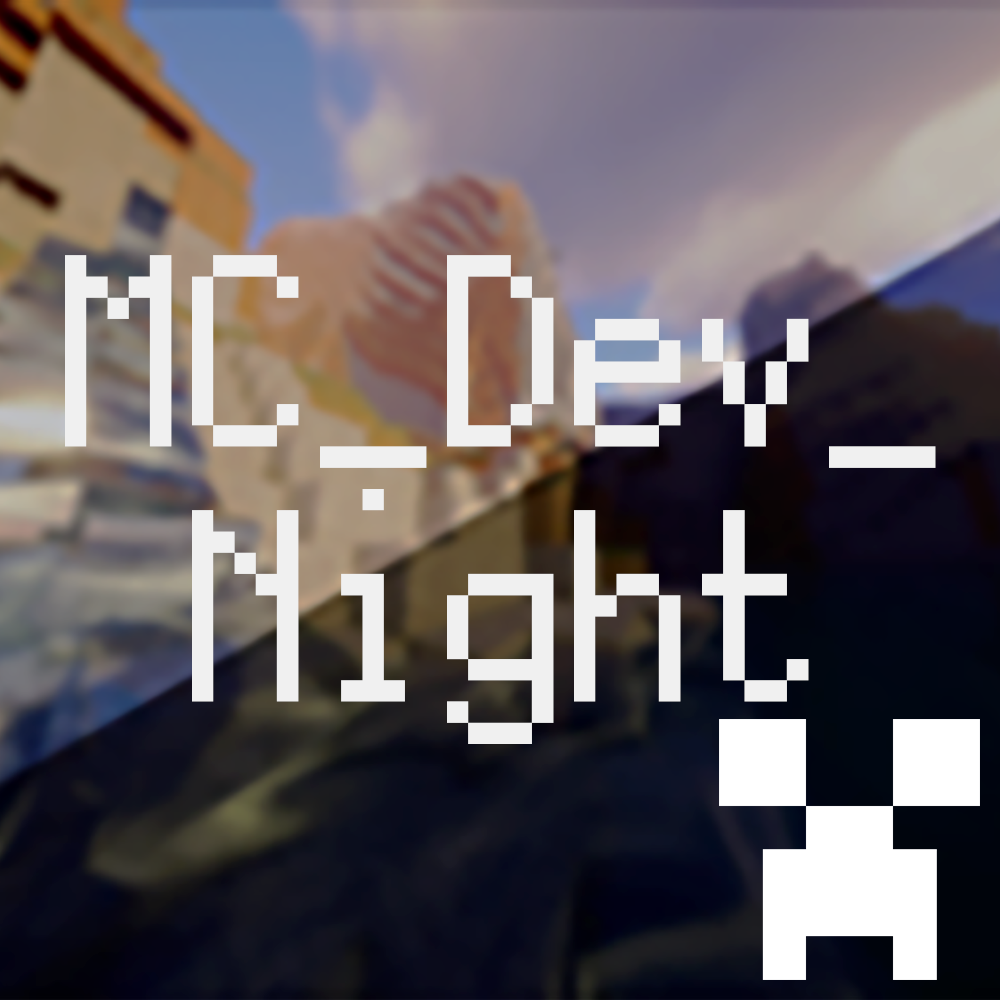 MC_Dev_Night's tweet photo. #MC_Dev_Nightプラグイン講座は @ecolight さんによるプラグインの動作原理の解説、MOD講座は@PDB_Yukari_kt さんによるKotlinを使ったModding解説です。生放送勢も現地勢も、事前に環境を準備しておいて下さい！ https://t.co/Bdx5FJ29Zd