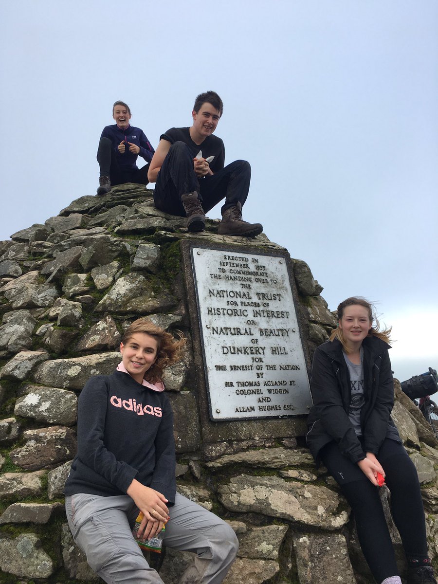 edsouthwood's tweet photo. All @SexeysSchool's #dofe teams over dunkery hill. #HydrateOrDie #BeBoldStartCold #GoBigOrGoHome https://t.co/KUgDMNLzFP