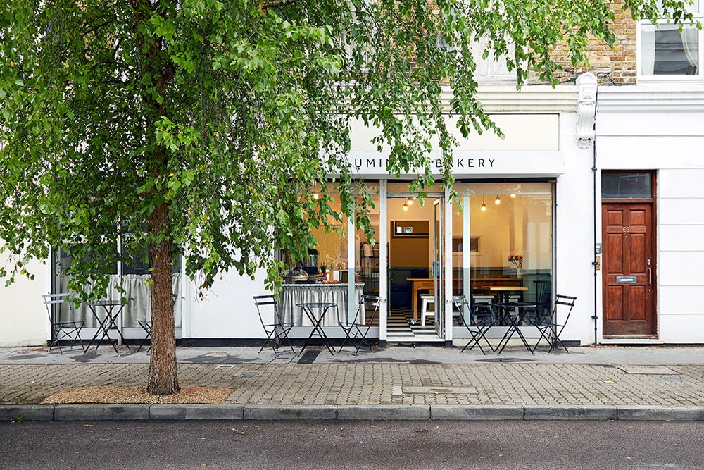 Have you seen <a href="/ninaandcodesign/">Nina+Co</a>'s latest work: the interior of non-profit bakery <a href="/LuminaryBakery/">Luminary Bakery</a>? See it here: foml.uk/luminary-bakery