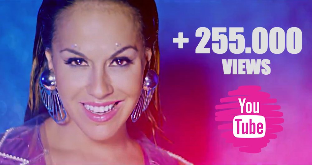 ¡+255.000 views <a href="/YouTube/">YouTube</a> en menos de un mes desde su estreno! 👏 Escucha el último tema de <a href="/NALAYABROWN/">NALAYA</a>  #UnaVezMás ❤ youtu.be/0qZiAMd0d2Q