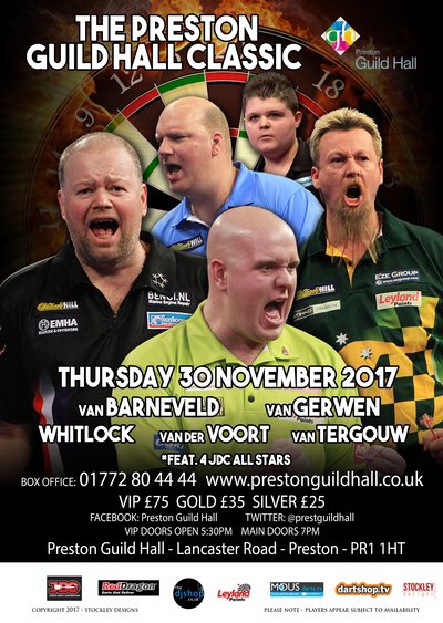 Not to far now for this exhibition with <a href="/MvG180/">Michael Van Gerwen</a> <a href="/Raybar180/">Raymond van Barneveld</a> <a href="/VvdV180/">Vincent v/d Voort</a> <a href="/SWhitlock180/">Simon Whitlock</a> <a href="/CallumLoose180/">Callum Loose</a> with <a href="/ModusDarts180/">MODUS Sports</a> 👍👍