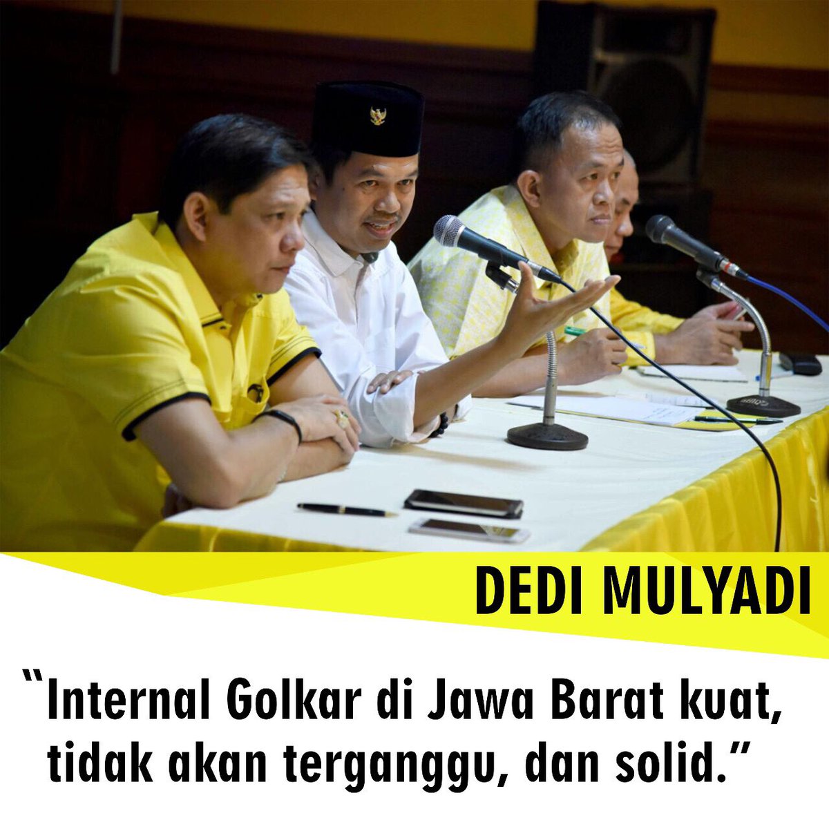 Ardialf1's tweet photo. #GolkarSolid @DediMulyadi71 @SAJAJAR2018 https://t.co/kGeDT82idh