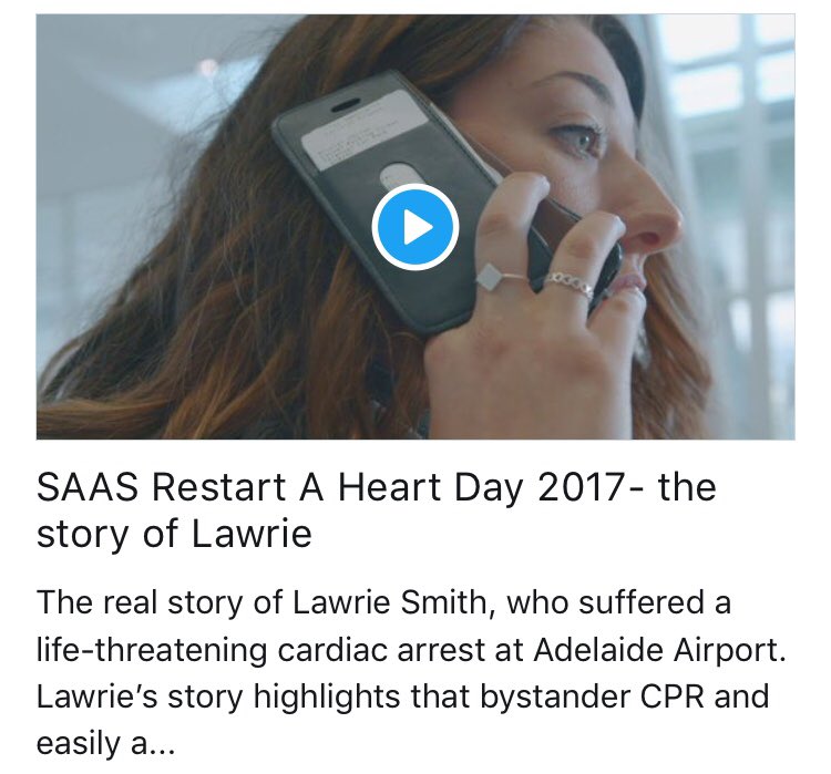 jasonkillens's tweet photo. WATCH: Restart a Heart Day 2017 is almost here. YOU CAN START A HEART! #RestartAHeart https://t.co/5TElXfV8i5 https://t.co/KecTJJSA1U