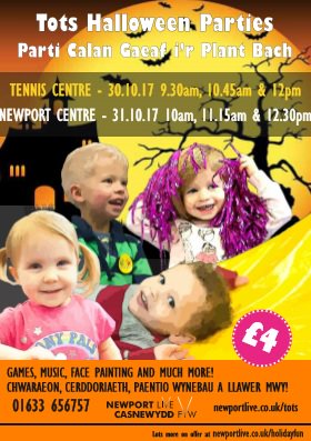 NewportLiveUK's tweet photo. Treat your little terrors to a super fun #HalloweenParty @NewportCentre or #RegionalPool&TennisCentre https://t.co/iC9h7oOnd4 https://t.co/7wDrP3yeNG