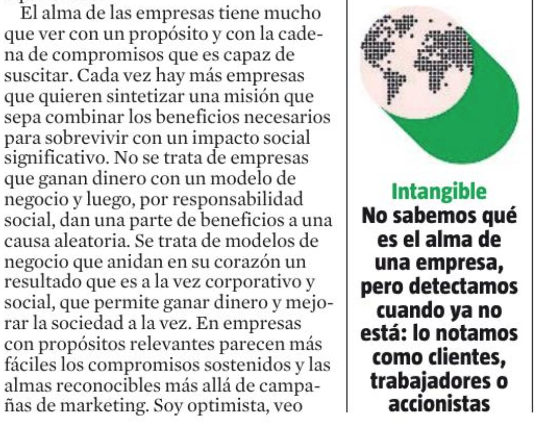 XavierMarcet's tweet photo. Empresas con alma. Mi artículo de Hoy en @LaVanguardia 
https://t.co/6EJDVfY0zs https://t.co/vq05BPxFdX