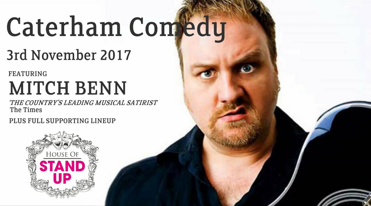 SUPER EARLY BIRD TIX END SOON houseofstandup.co.uk/caterham #caterham #croydon #coulsdon #purley #tandridge #oxted #godstone #kenley #warlingham