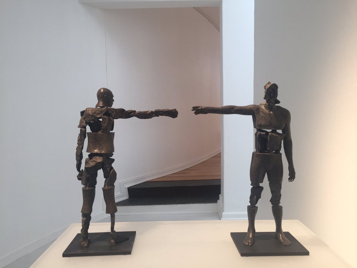 RashaManna's tweet photo. Another powerful exhibit at the @EverardRead 
#Resistance #Struggle 
#AngusTaylor #InTheMiddleOfIt #Art #sculpture #Joburg https://t.co/uC6moQmdUl