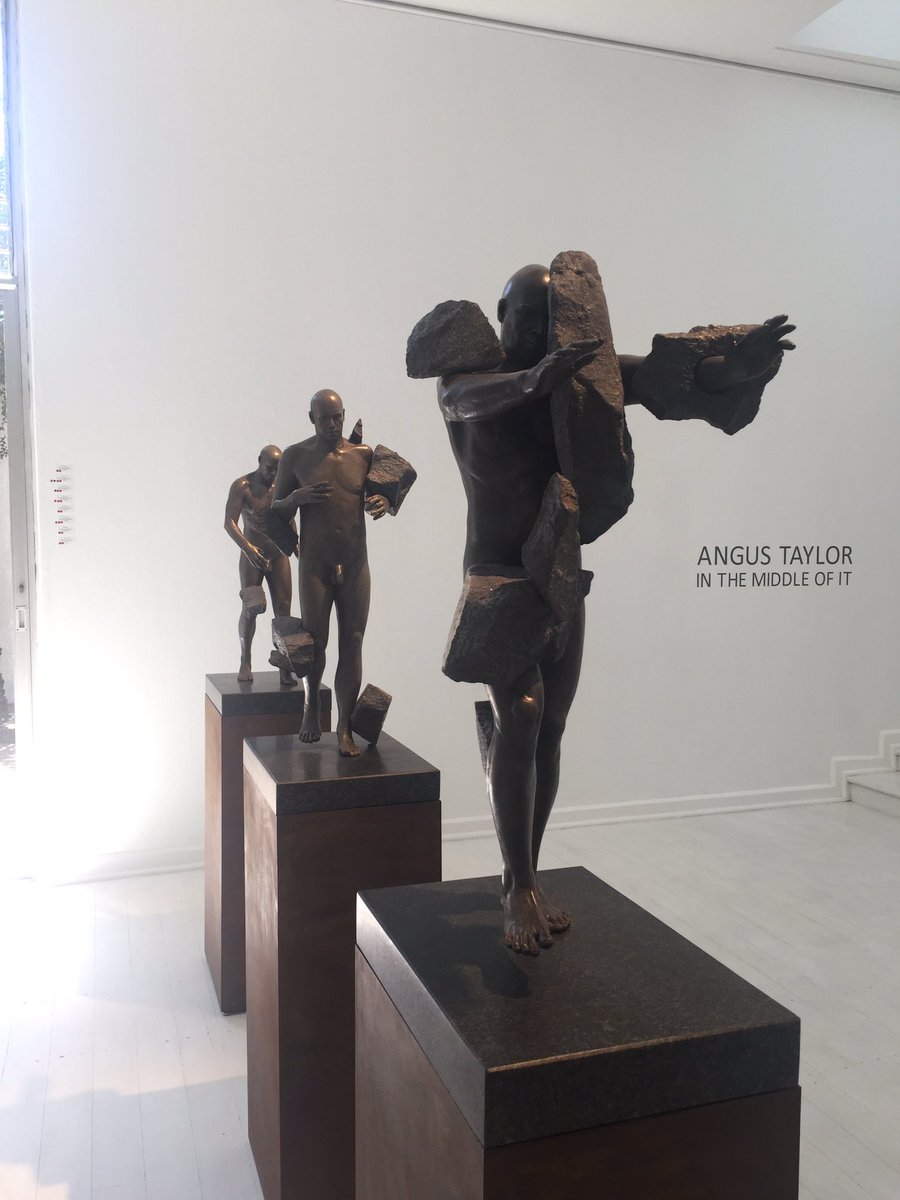 RashaManna's tweet photo. Another powerful exhibit at the @EverardRead 
#Resistance #Struggle 
#AngusTaylor #InTheMiddleOfIt #Art #sculpture #Joburg https://t.co/uC6moQmdUl