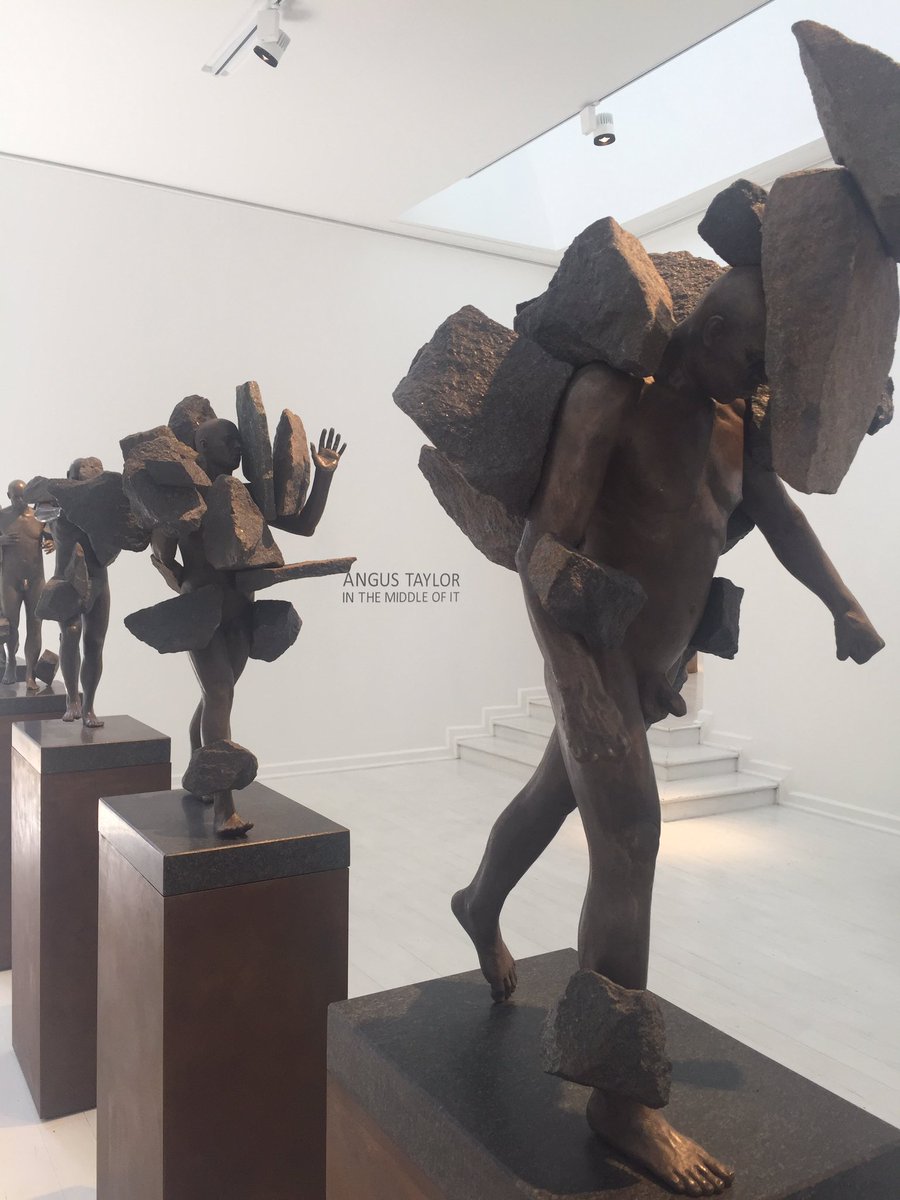 RashaManna's tweet photo. Another powerful exhibit at the @EverardRead 
#Resistance #Struggle 
#AngusTaylor #InTheMiddleOfIt #Art #sculpture #Joburg https://t.co/uC6moQmdUl