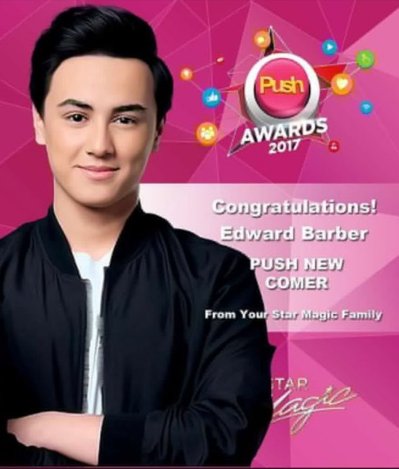 MadameSeniorita's tweet photo. Congratulations @Barber_Edward_ 
Mula sa aming lahat na walang sawang sumusuporta sau! Mahal ka namin!

MAYWARDKilig OnHimigASAP https://t.co/8QjDqQgY1d