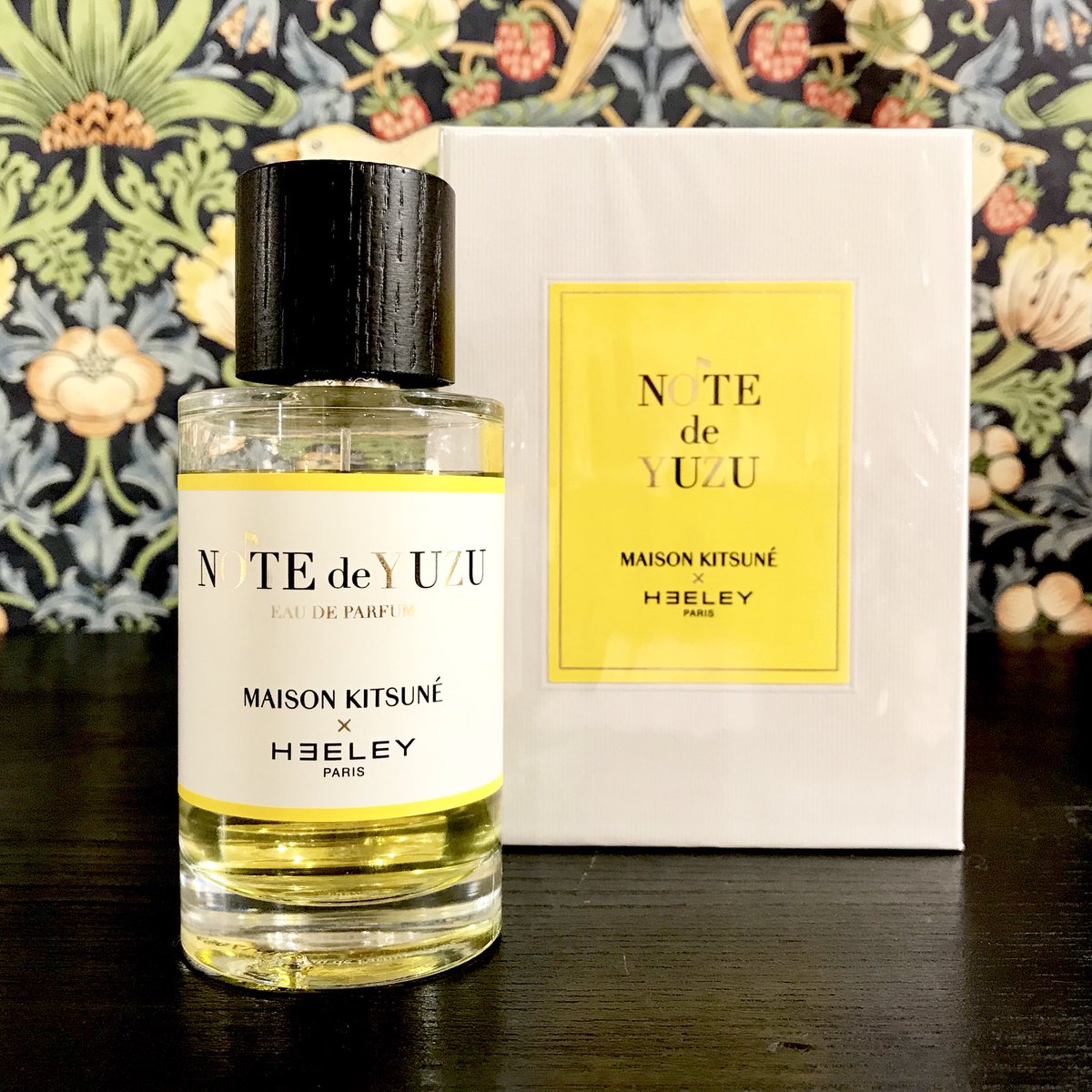 MAISON KITSUNE×HEELEY メゾンキツネ ヒーリーYUZU香水 Note de Yuzu