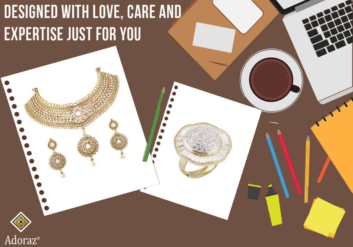adoraz_com's tweet photo. We, at Adoraz design all our pieces keeping in mind your needs with utmost care &amp; love. Shop now https://t.co/1BEYgUrKrg 

#Diwali #jewelry https://t.co/RIe91YX7N1