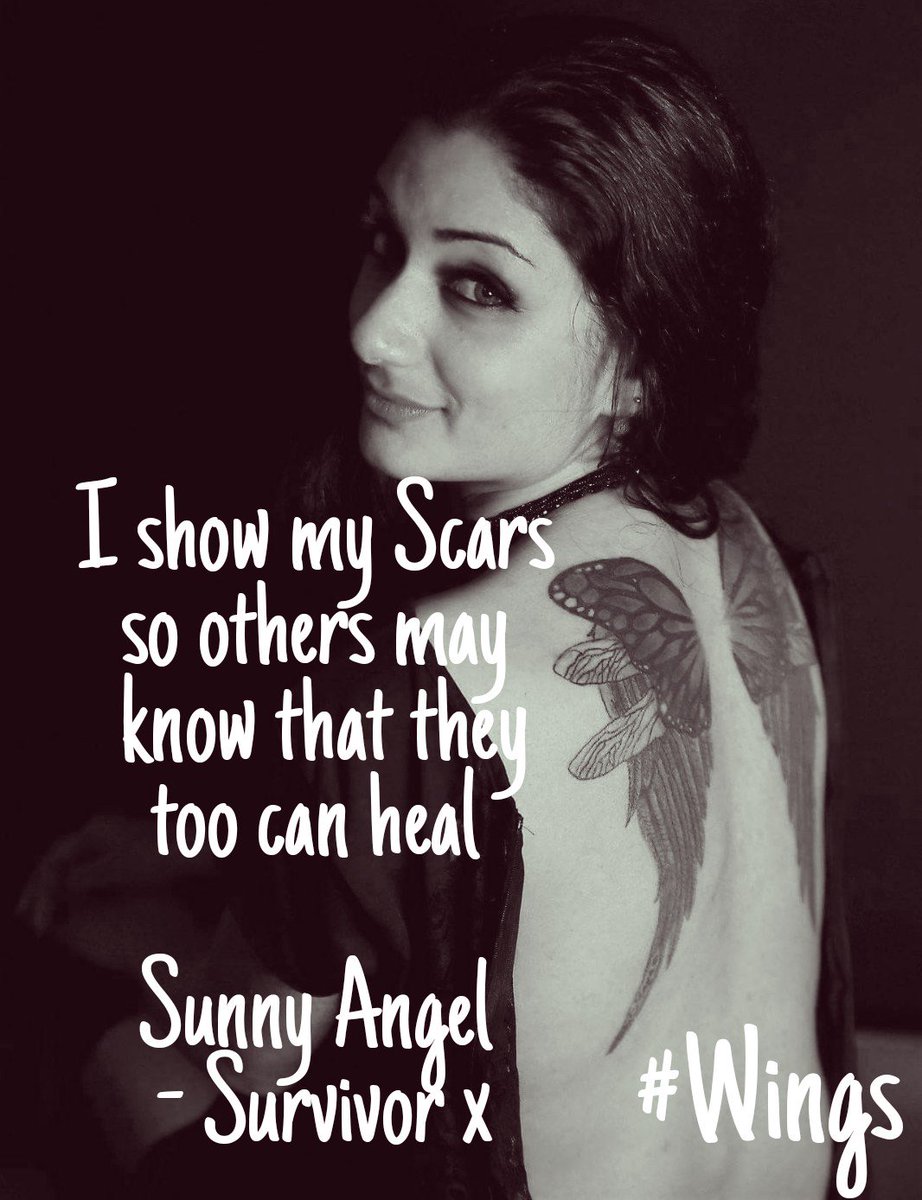 777SunnyAngel's tweet photo. #ScarsNowWings #PastDoesNotDefineMe #Wings #LoveStartsAtHome #BreakTheSilence #Survivor https://t.co/0cMoZ2ZYpP