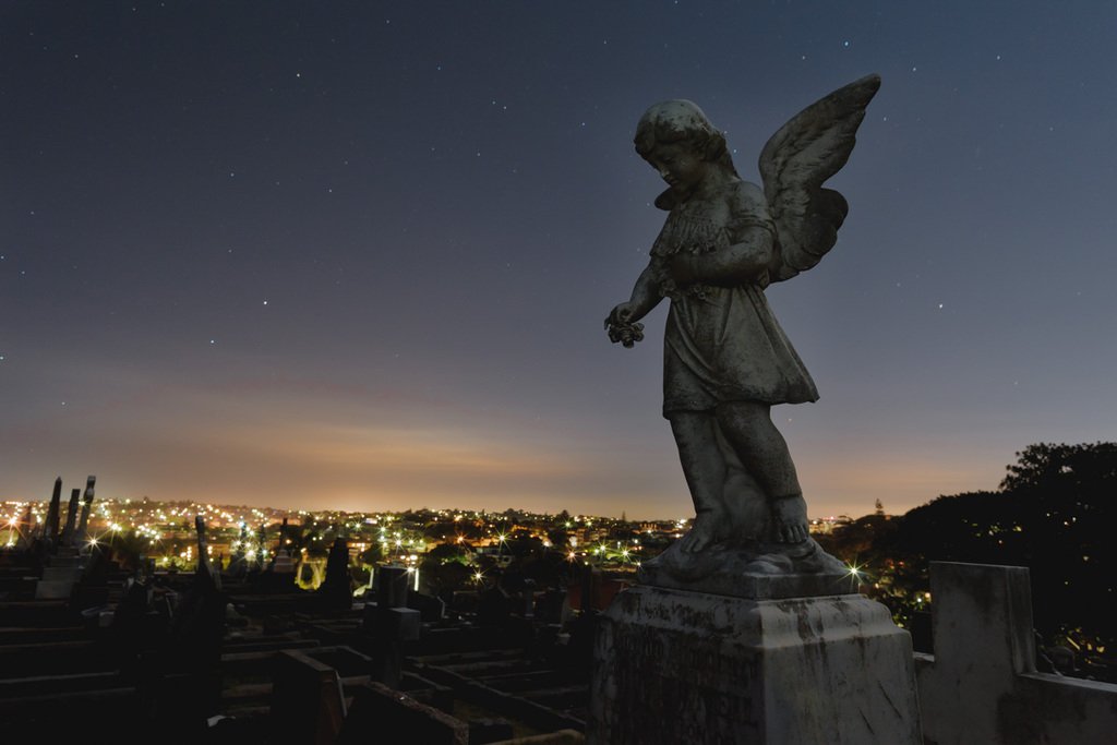 amberginja's tweet photo. Angels over Waverley Cemetary cemetary, milkyway, angels, sydney https://t.co/iWieCGCvnP https://t.co/r1kazDf6cy
