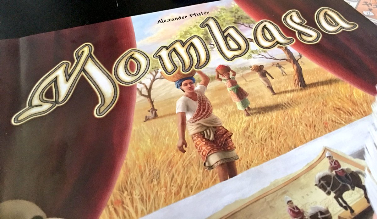 Aprendiendo y leyendo 👀... Mombasa ! A ver si lo estrenamos esta tarde