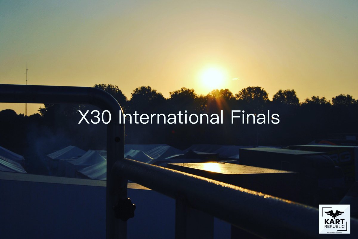 Buongiorno a tutti ☀️ Good Morning ☀️ A fresh morning before this mornings warmups ready for the grand finals #x30 #krkart #kartrepublic