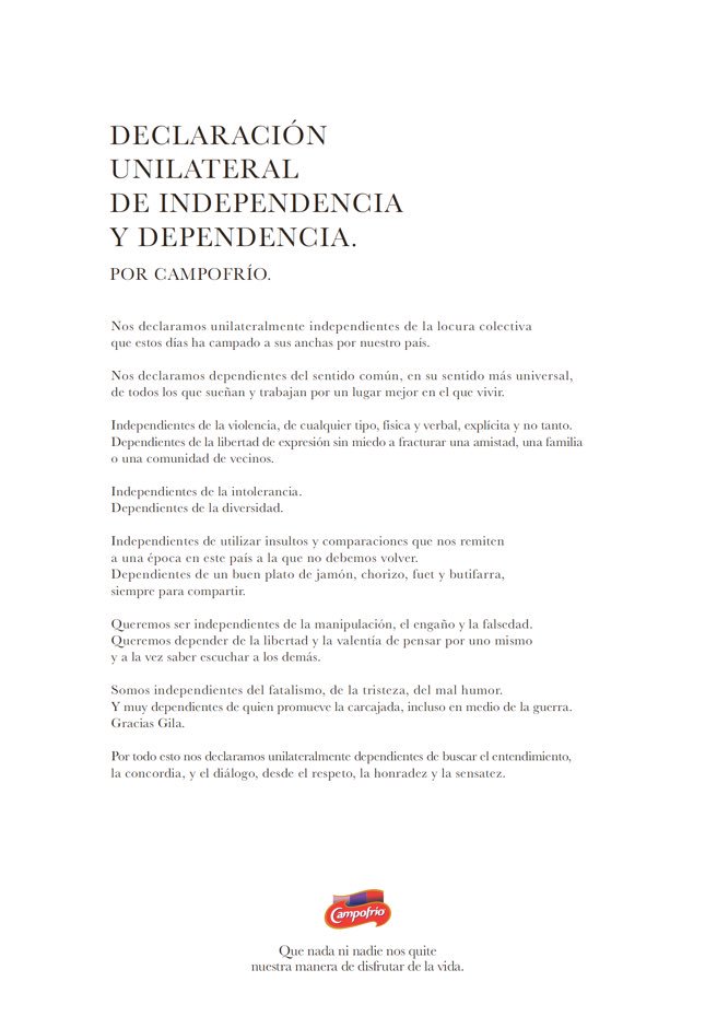 RAntiespecistas's tweet photo. ¿ @Campofrio_es no se os cae la cara de vergüenza hablando de respeto? https://t.co/y9TicmyTB4