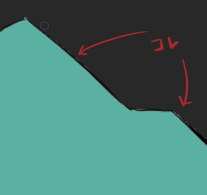 クリスタのバケツ使うとこうなるんだけど、対処法わかる方いますか?
ペンの問題なのかな 