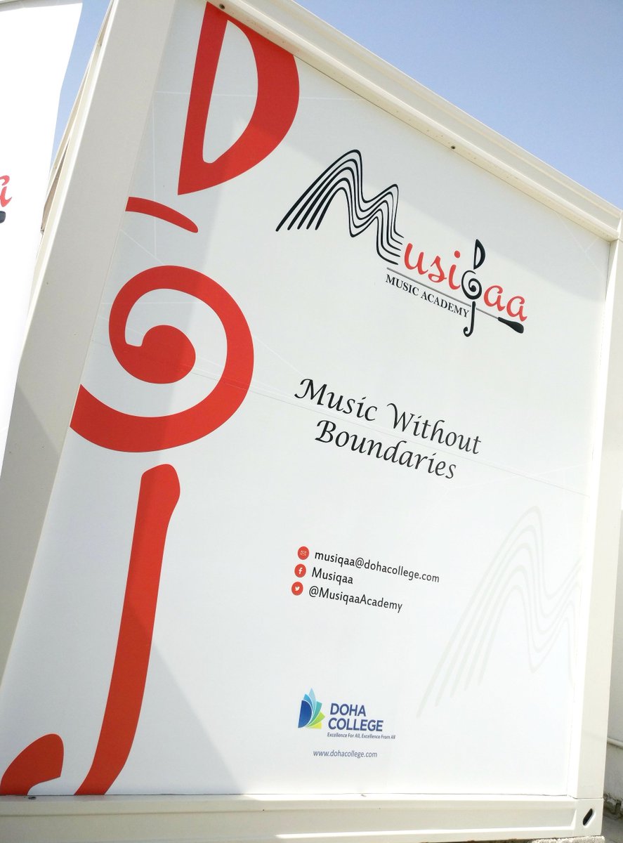 DohaCollege's tweet photo. Doha College has officially launched a new independent academy #Musiqaa. View photos here https://t.co/WthVfRPZmF https://t.co/ZjJxg56pa8