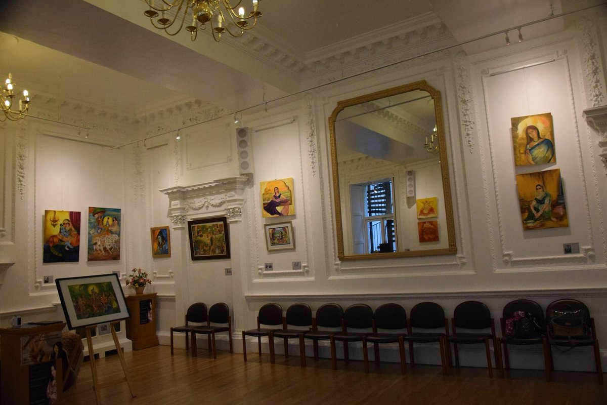 DrRamyaMohan's tweet photo. #Glimpses - My solo #Art #exhibition #HighCommissionOf IndiaUK #Cultural wing around #mentalhealth through #art #Mentalhealthawarenessweek https://t.co/zzutgehzPa