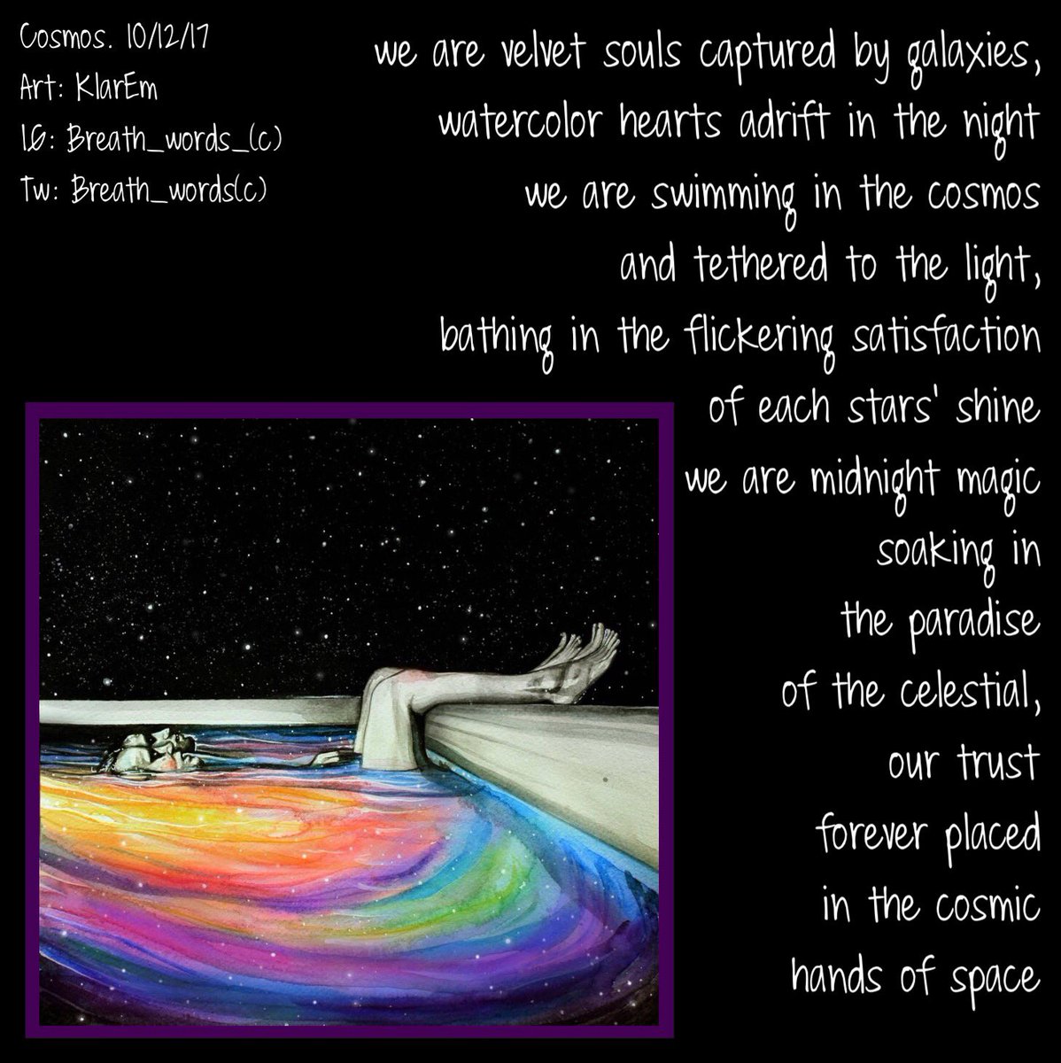 breathwords's tweet photo. Cosmos.
📸KlarEm
#sableswanv #intrigueverse #tlpoetry #dimpleverse
#octoberfalls #vibesofoct #pwoct #tbpoct #shewolfoct https://t.co/YmP5fVvMRI