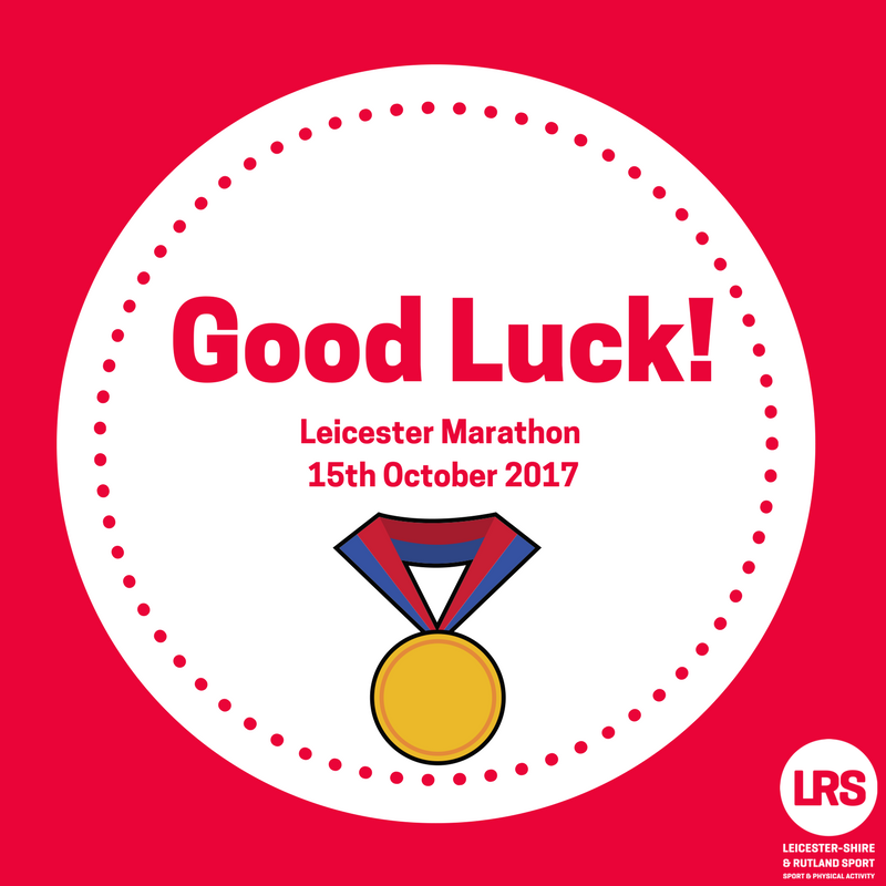 ActiveLLROrg's tweet photo. Good luck to everyone taking part in @Leics_Marathon 🏃‍♀️ https://t.co/twpTgDxcCO
