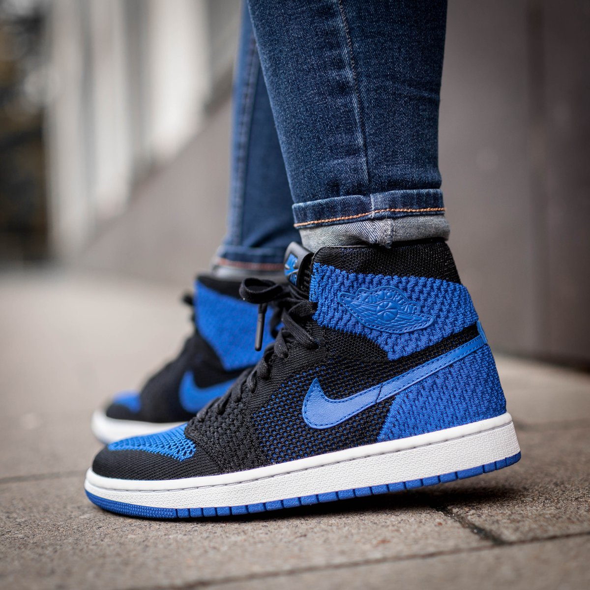 air jordan 1 ret hi flyknit bg