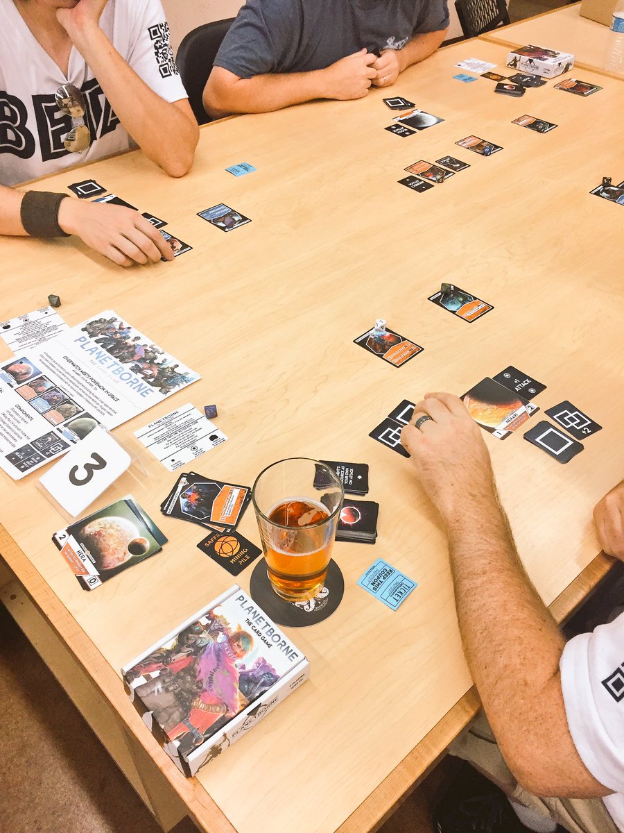 Had an incredible time at the <a href="/TheUnpub/">The Unpublished Games Network</a> event in San Diego tonight. Thanks to EVERYONE who came out and played <a href="/Planetborne/">Planetborne</a>!! 🚀