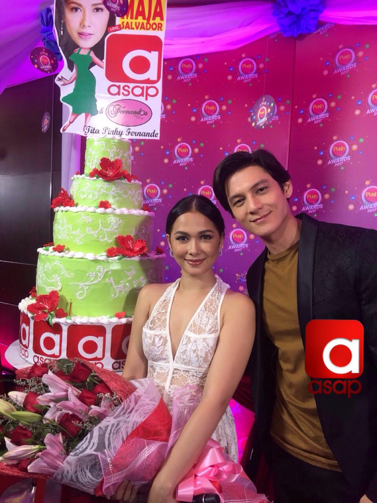 Belated happy birthday to the wild guy, Joseph Marco and ASAP\s dancefloor queen, Maja Salvador!    