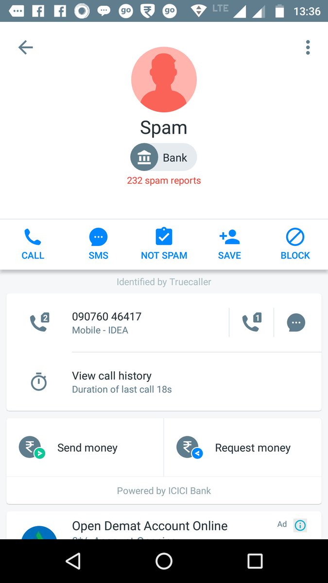 Somen_Singh's tweet photo. Getting marketting call from #bajajFinance with @idea_cares no.
Please take action, I am #DND registered. #Harashment #shittyVodafone https://t.co/u3DwbfDpZs