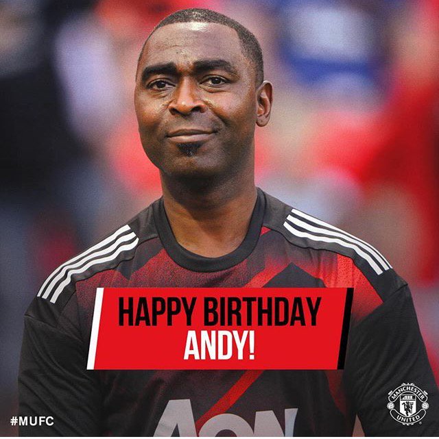 We just say make we wish Andy Cole Happy Birthday. 

Baba na Legend!  