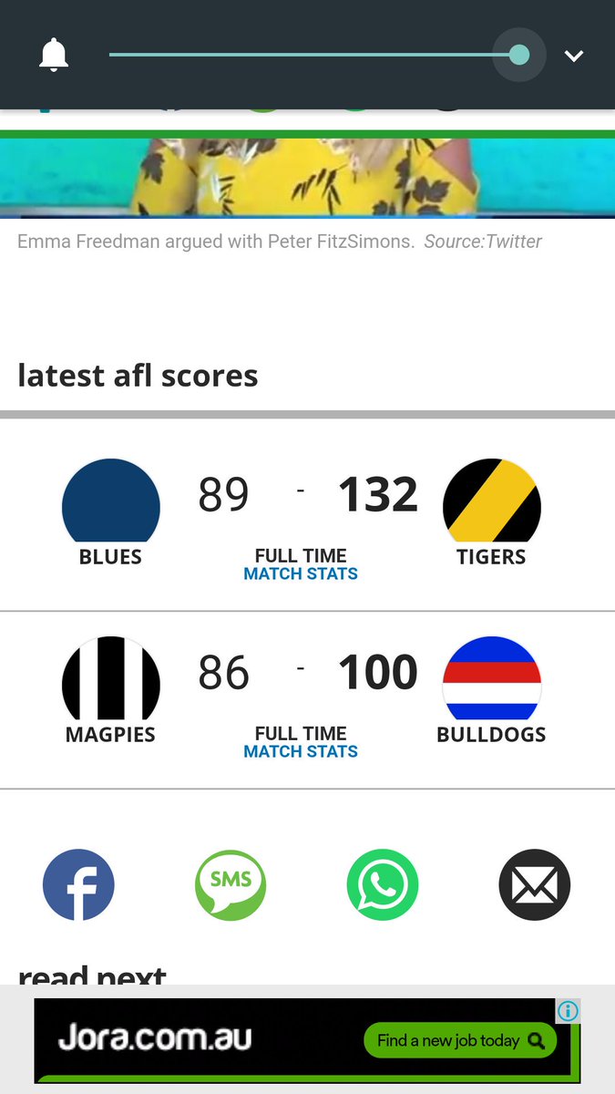 its_ella_bella's tweet image. Ahh @NewsLifeMedia don't think round 1 in March are the latest Match result in @AFL #editingfail
