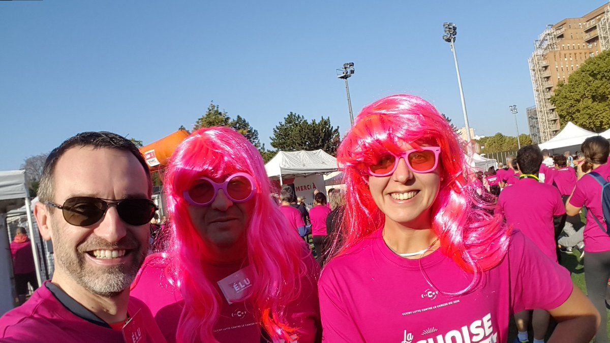 patricepinard's tweet photo. On est prêt LA #Clichoise ! @villeclichy @floracoquerel @villeclichy #Clichy @laliguecancer https://t.co/s1sbgDzAL6