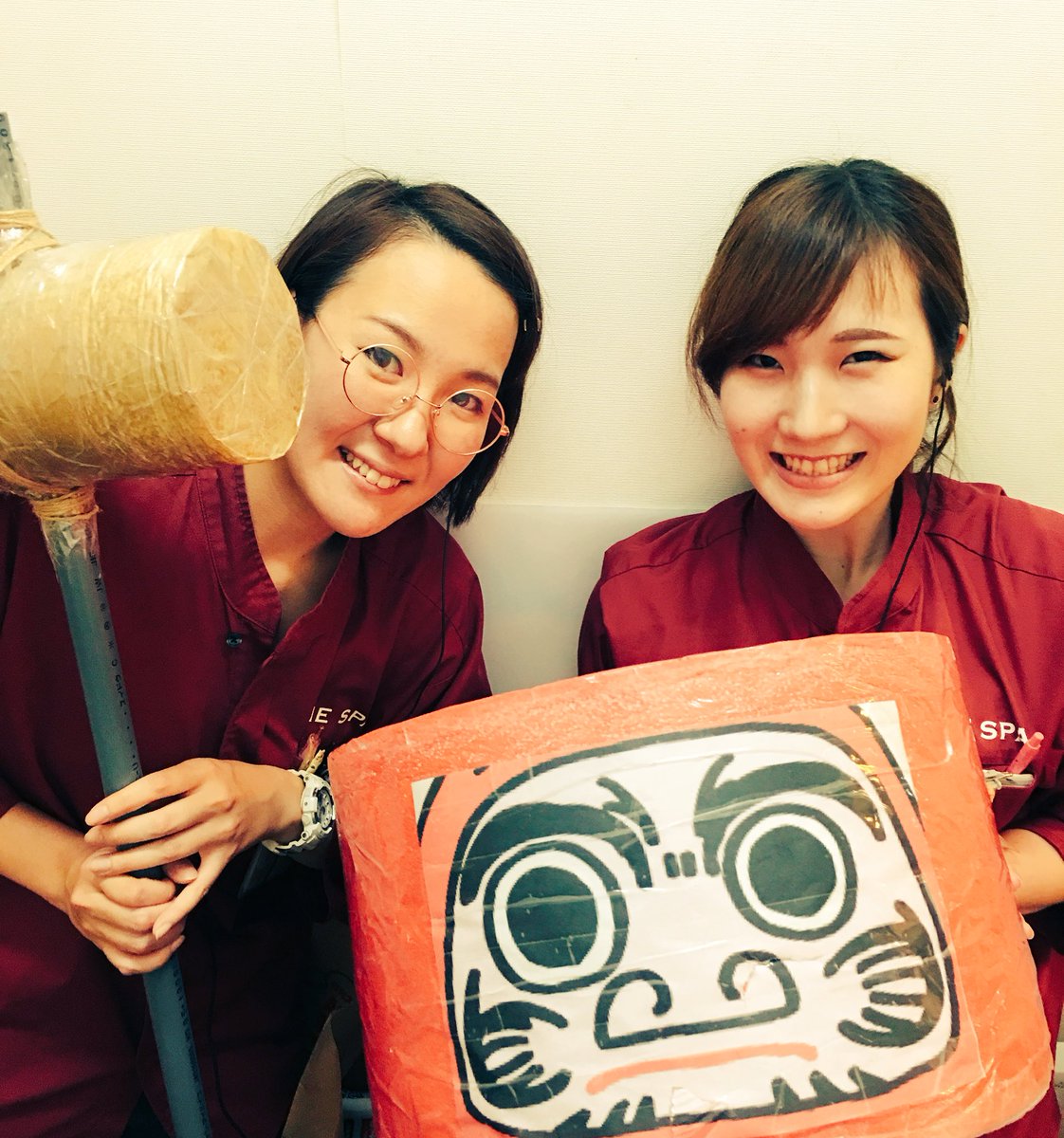 SpNishiarai's tweet photo. 今日は16:00からだるまを落としまくるイベントを実施！！
ちびっ子含め多くのお客様にご参加頂きました★
ありがとうございました！！

#大師の湯
#thespa西新井
#だるま落としイベント https://t.co/qpLsEP8EWJ