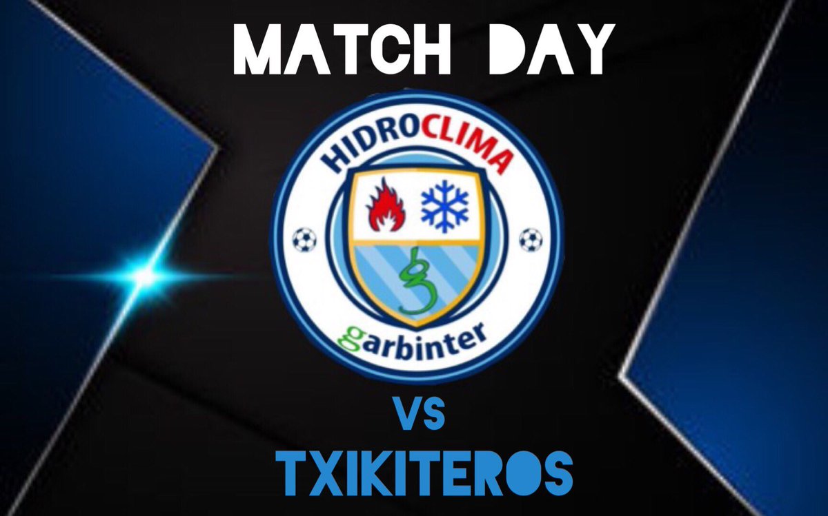 HidroclimaFC's tweet photo. #MatchDay | #Hidroclima en busca de la victoria en Zaramaga:
🆚 Txikiteros
⏰ 13.00 h
📍 Zaramaga (Vitoria-Gasteiz)
#Hidroclima #Garbinter https://t.co/gQ5gSSu8Hs