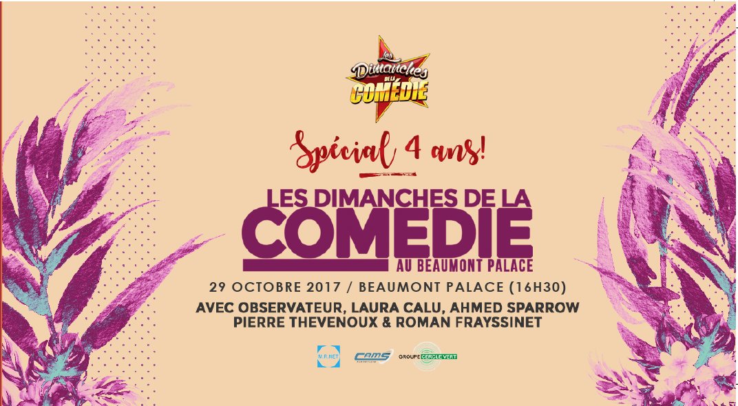 LesDimanchesComédie tweet media