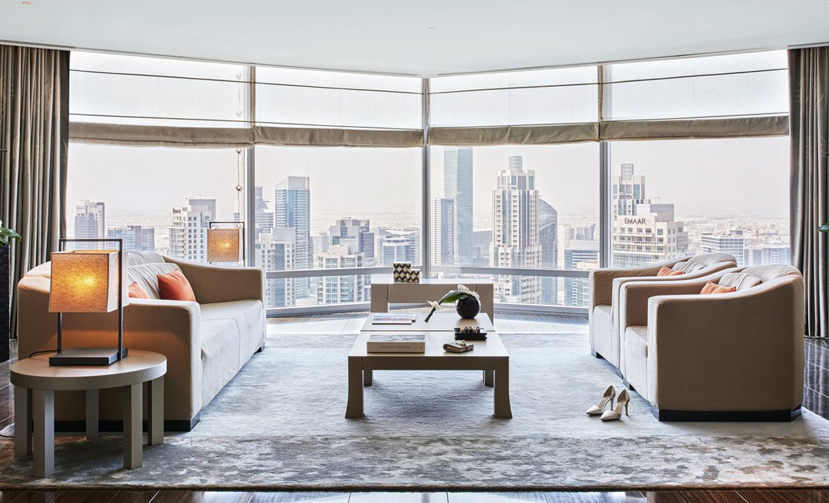 Experience #authentic #Dubai #Hospitality and true #Italian #luxury in the #elegant comfort of the stylish living spaces at <a href="/ArmaniHotelDXB/">Armani Hotel Dubai</a>