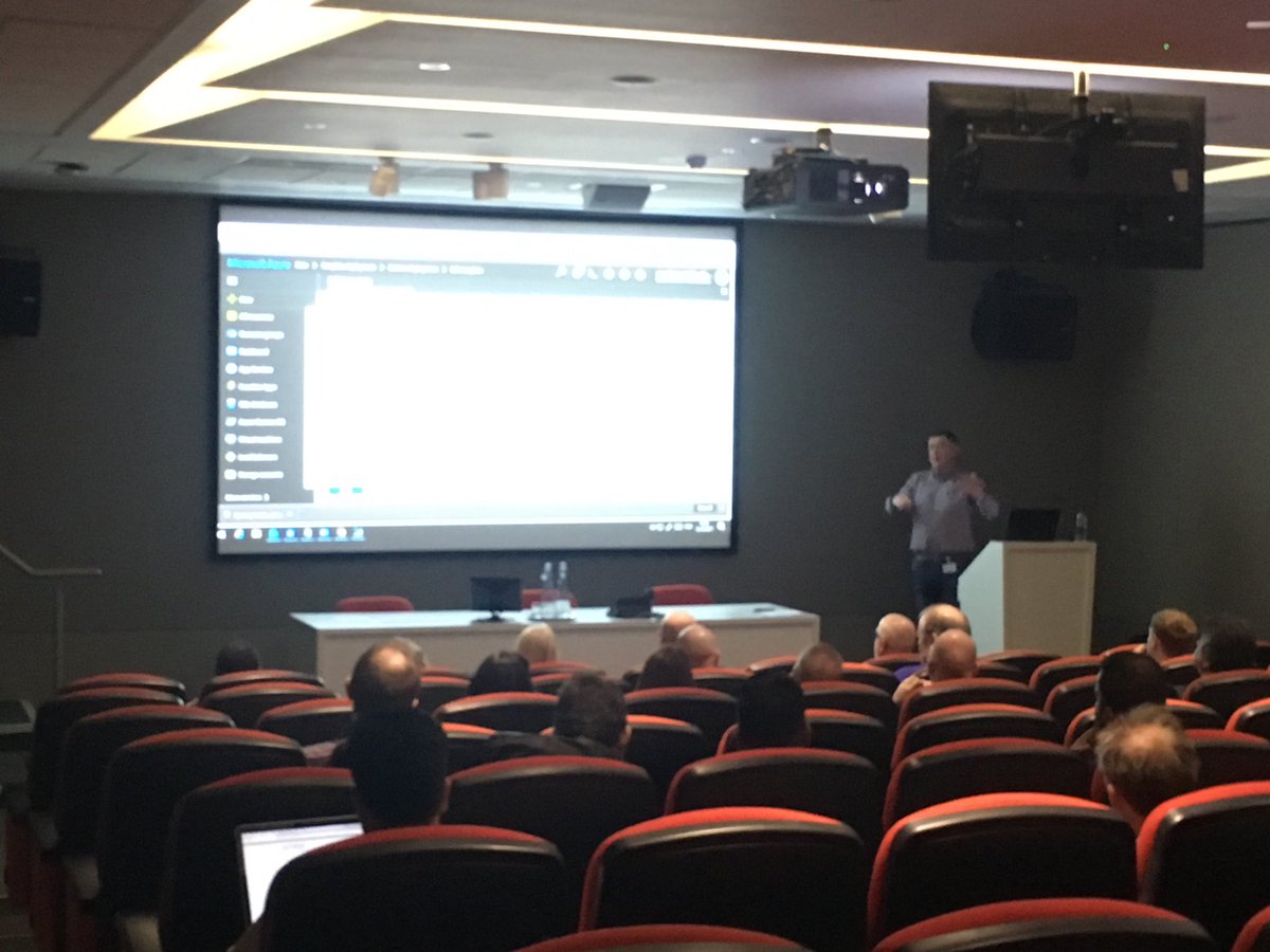 edbaker1965's tweet photo. Day 2 kicks off with @Azure ARMTrmplates with Gareth Jones @MSLearning #MCTTTT https://t.co/0xaYh2l5wb