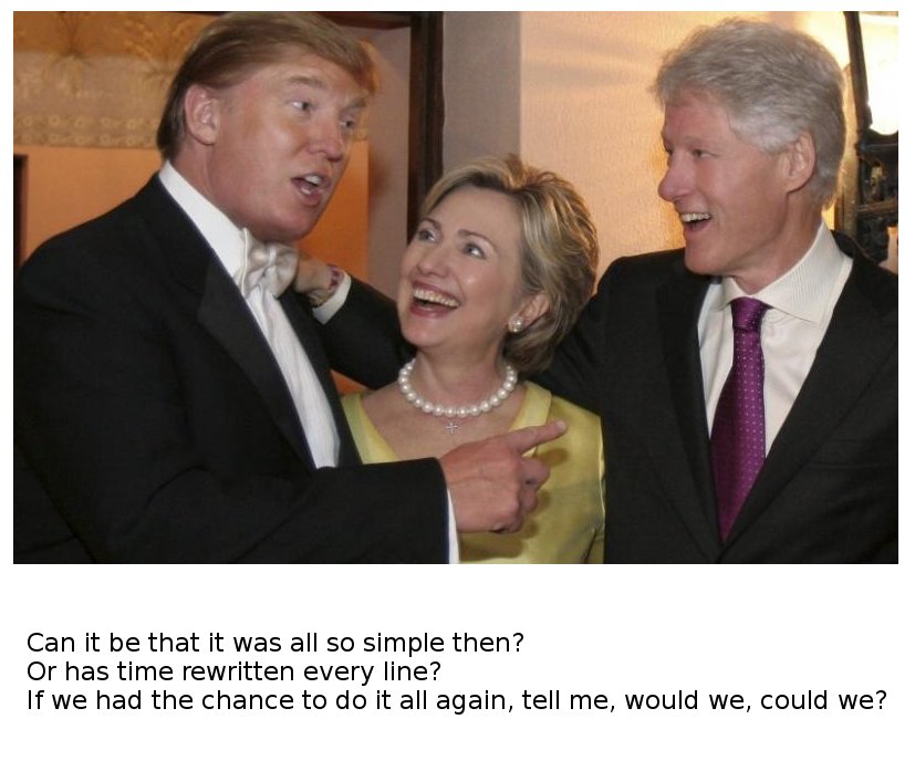 RonWordwelder's tweet photo. @Channel4News @HillaryClinton @realDonaldTrump #Trillary https://t.co/MPhz8AWNWC