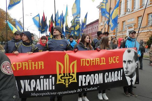 В Киеве маршем прошли 20 тысяч националистов. Всё, что Вам нужно знать про нынешнюю Украину.