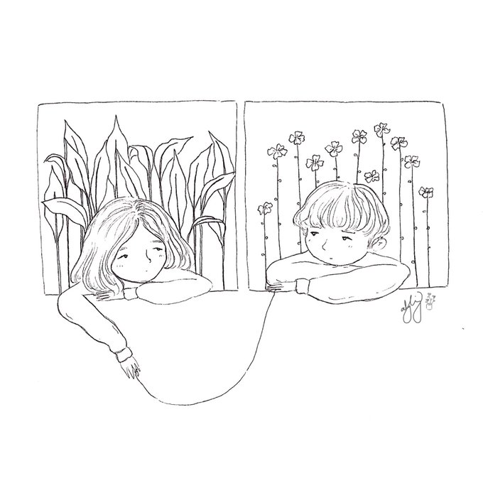 day 10: small gardens 
#inktober2017 #inktober 